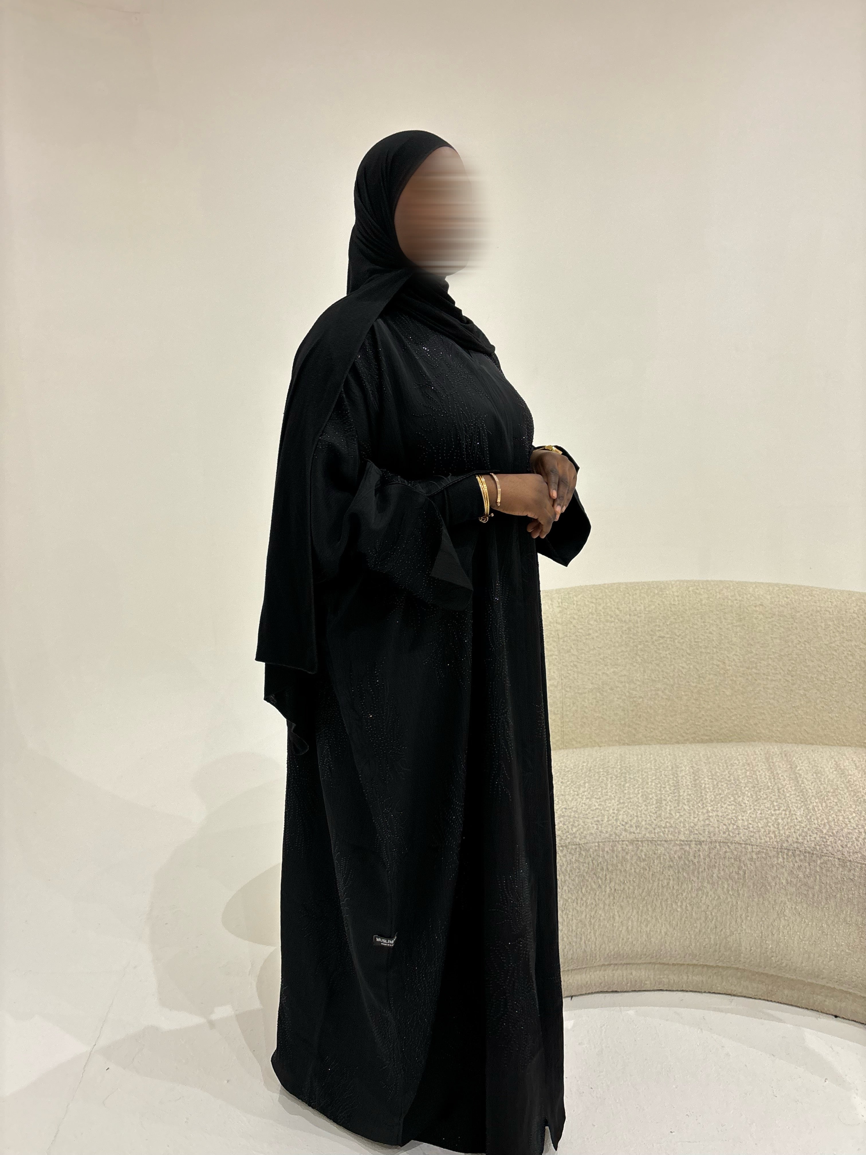 ABAYA FARASHAA BLACK